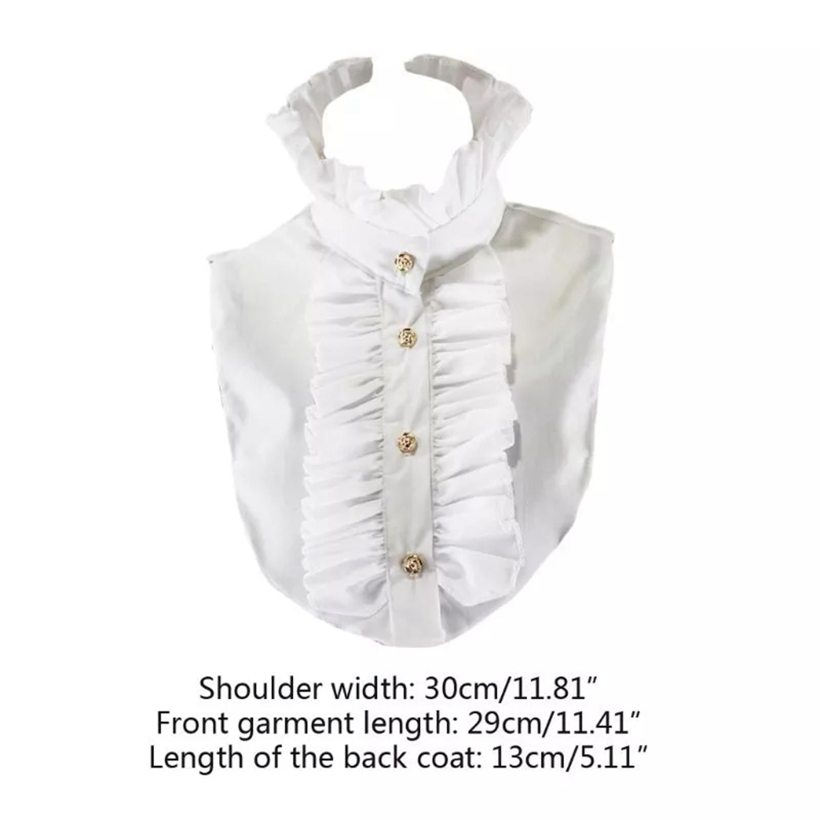Weißer Baumwoll-Kragen für Dam – Blouses Bewertung und Preis